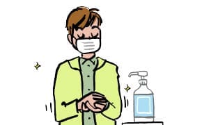 店内環境の感染対策